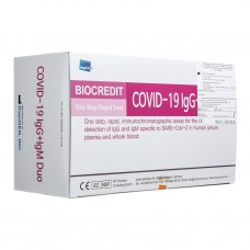 BIOCREDIT DUO COVID-19 для выявления антител IgG+IgM 50 шт